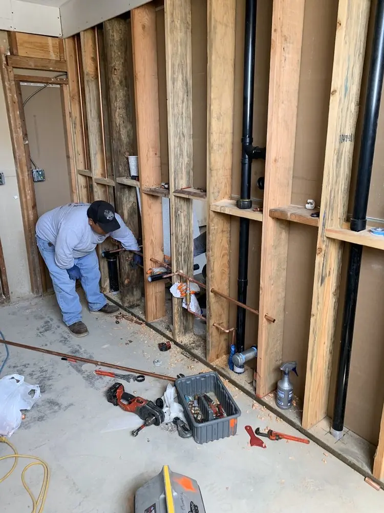 Commercial rough-in plumbing for Commercial Plumbing in Linden Chapel Hills